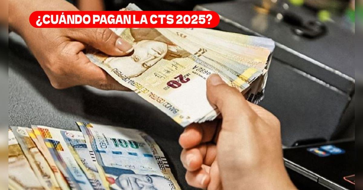 Mientras se espera el retiro CTS 2025, entérate cuándo pagan este beneficio y cómo calcular el monto