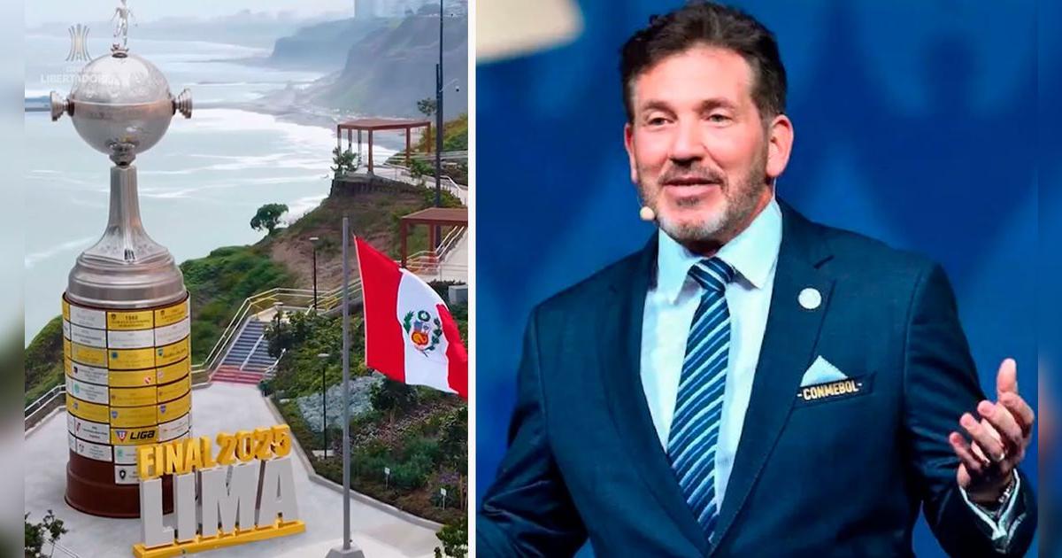Final de la Copa Libertadores 2025 se jugará en Lima, lo confirmó el presidente de la Conmebol