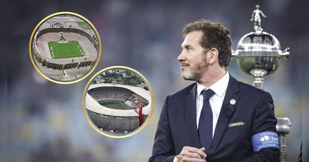 Presidente de Conmebol aclaró sobre qué estadio recibirá la final de la Copa Libertadores 2025