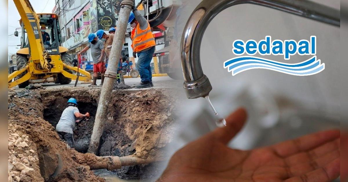 Villa María del Triunfo sin agua todo el día: Sedapal anuncia corte del servicio por emergencia
