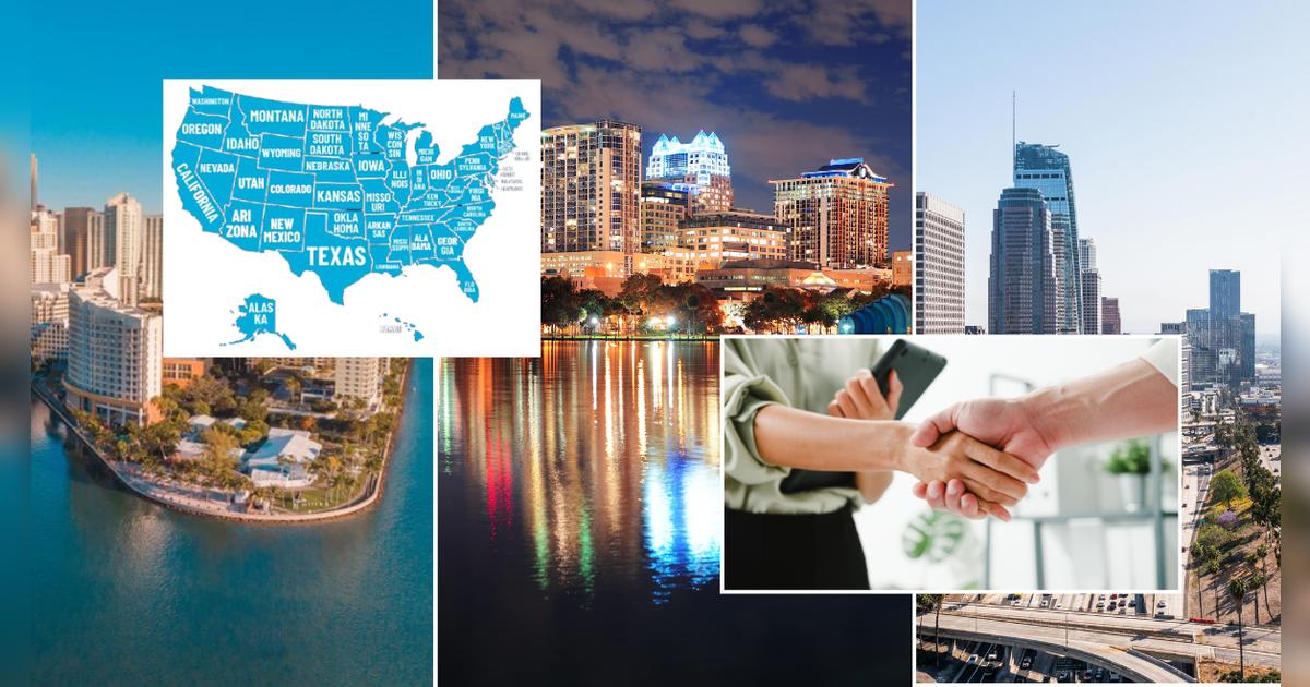 Estas son las 5 mejores ciudades para abrir un negocio este 2025 en Estados Unidos