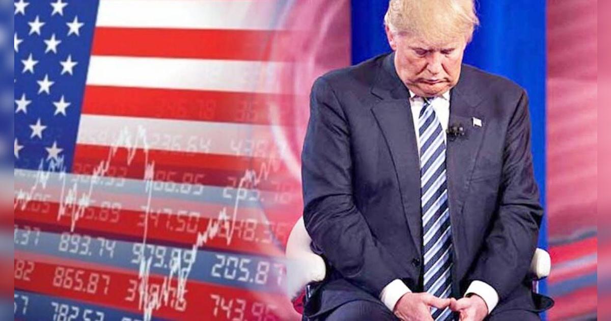 Cifras del PIB estadounidense CAEN durante los 3 primeros meses del 2025 y PREOCUPAN a Donald Trump