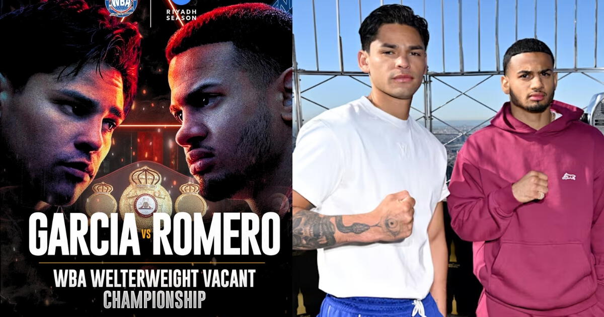 ¿Dónde ver la pelea Ryan Garcia vs. Rolly Romero? Horarios de Perú, Colombia y Argentina