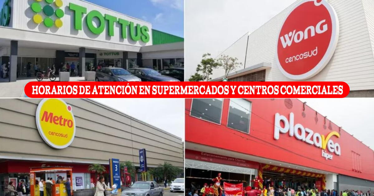 Día del Trabajador 2025: horarios de supermercados y centros comerciales de hoy, jueves 1 de mayo