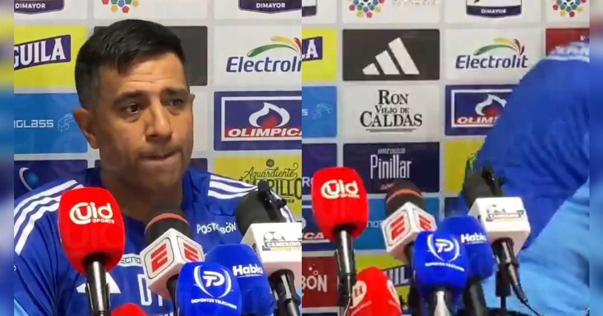 ¿Qué pasó entre el DT César Farías y un periodista? Cámara revela tenso cruce en conferencia