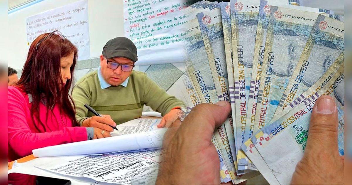 Bono 300 soles para trabajadores de Educación: Minedu pagaría este beneficio en 2025