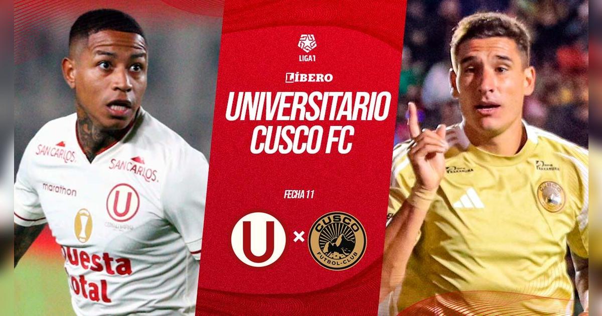 Universitario vs Cusco FC EN VIVO: horario, dónde ver y pronóstico del partido por Liga 1