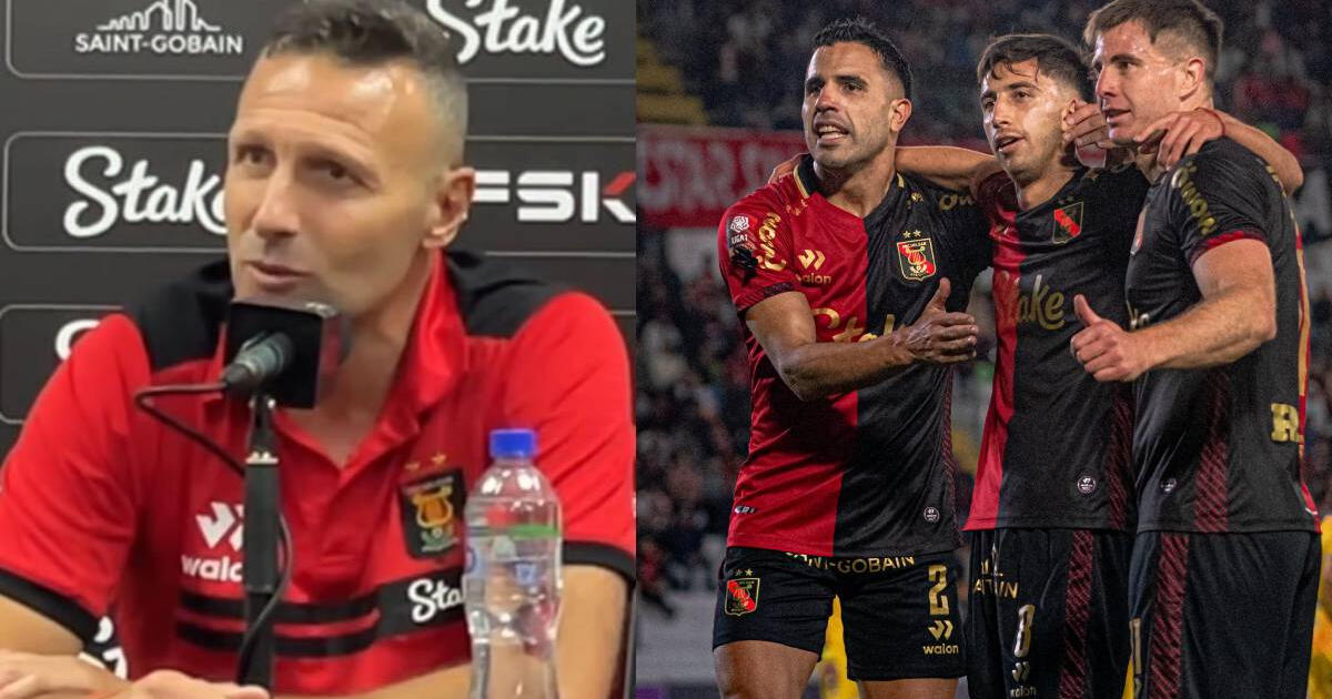 DT de Melgar dejó rotundo comentario sobre el equipo tras empate en Arequipa: 