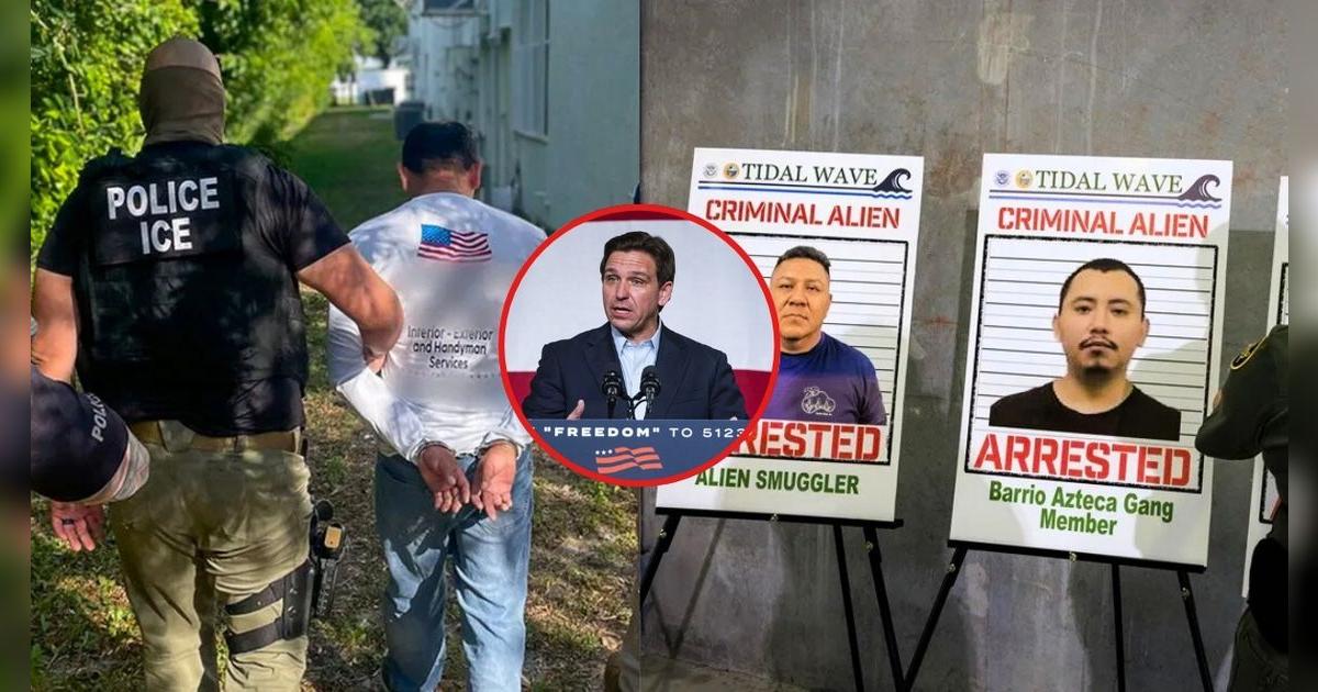Los arrestos de ICE en Florida superan los 1,100: ¿de qué países son los inmigrantes detenidos?