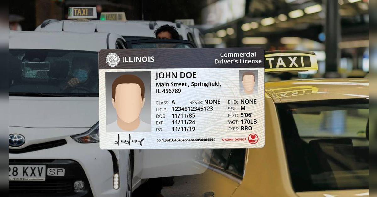 Licencia de conducir para taxistas en Illinois: REQUISITOS Y EXÁMENES especiales según el FMCSA