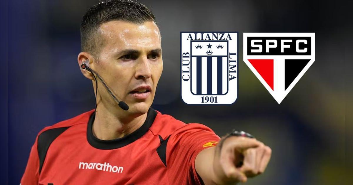 Árbitro que fue investigado por estafa será el encargado de dirigir Alianza vs Sao Paulo