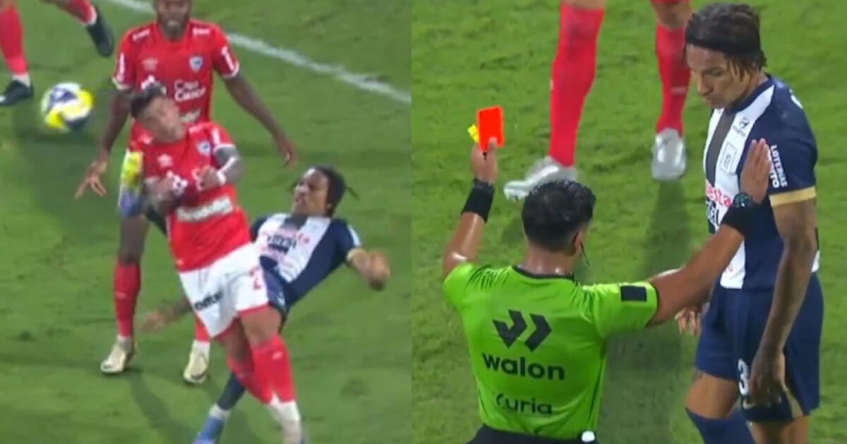 ¿Paolo Guerrero debió ser expulsado? VAR revela imágenes y anularon la roja ante Cienciano