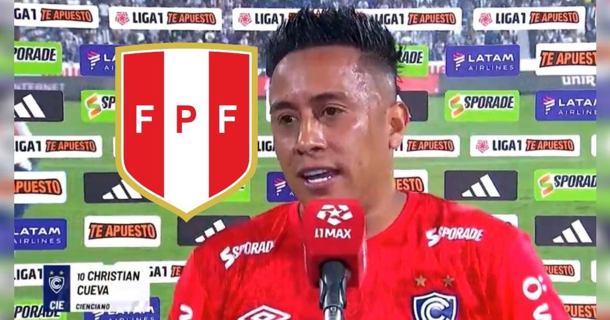 Christian Cueva se ilusiona con la selección peruana tras gol ante Alianza: 