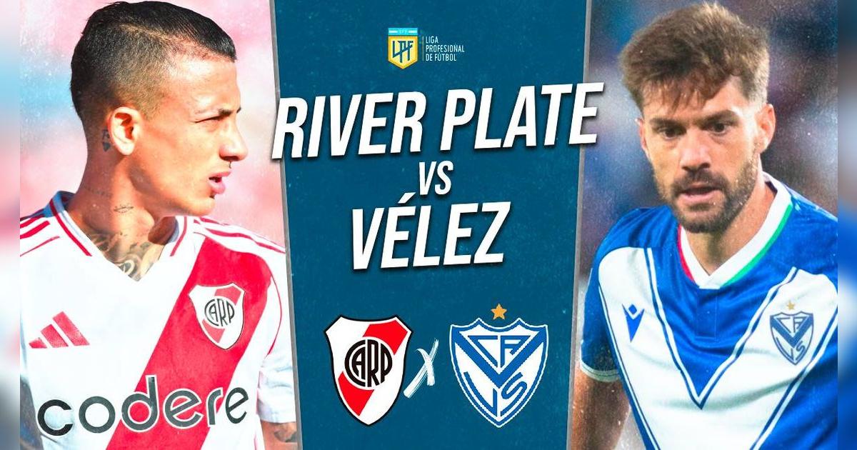 River Plate vs Vélez EN VIVO por la Liga Profesional: Fecha, a qué hora juegan y dónde ver