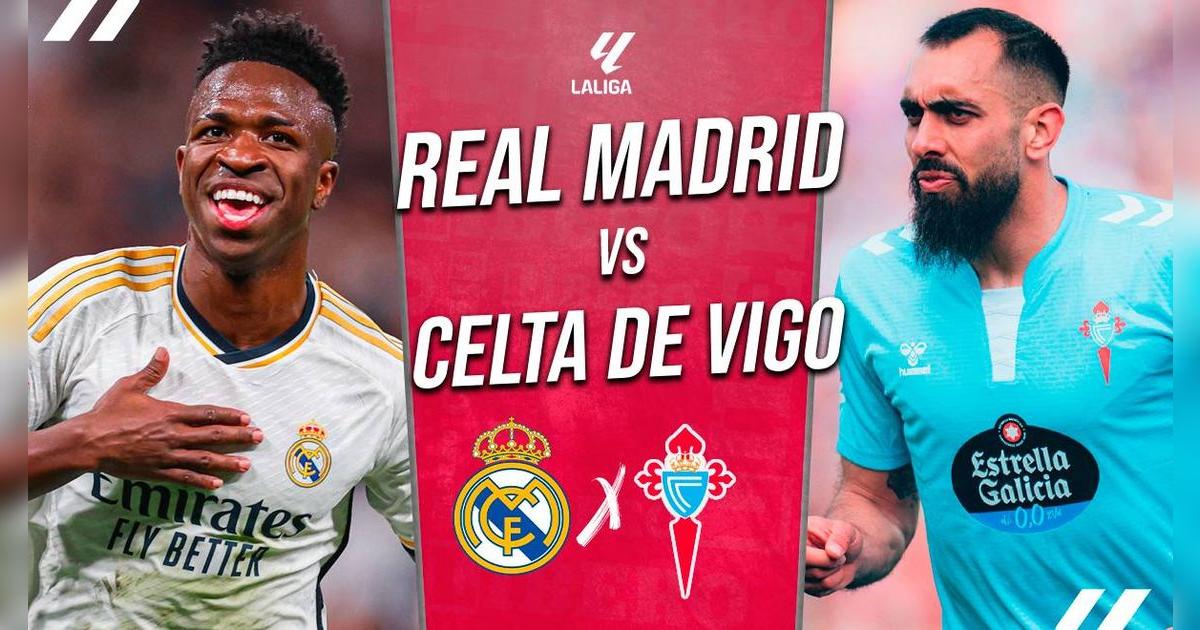 Real Madrid vs Celta de Vigo EN VIVO vía ESPN: horario, pronóstico y dónde ver LaLiga