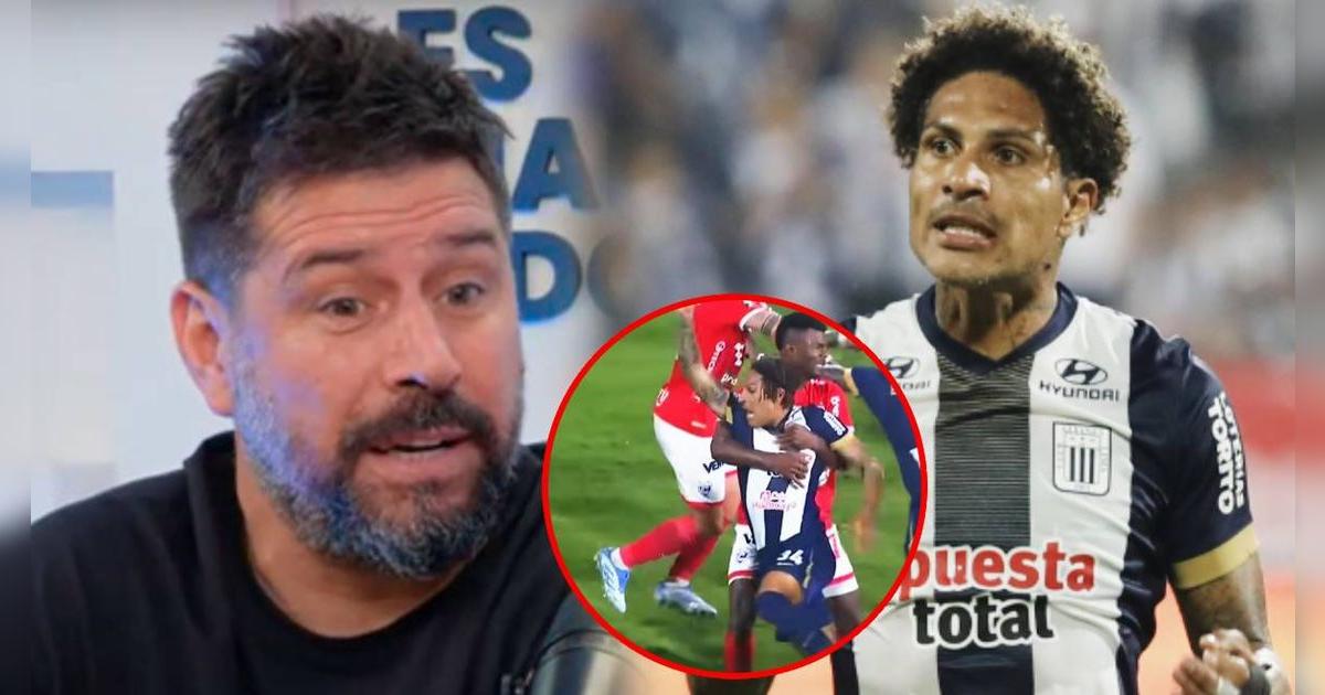 Cantoro fue rotundo y dejó potente comentario tras polémica falta a Paolo Guerrero: 
