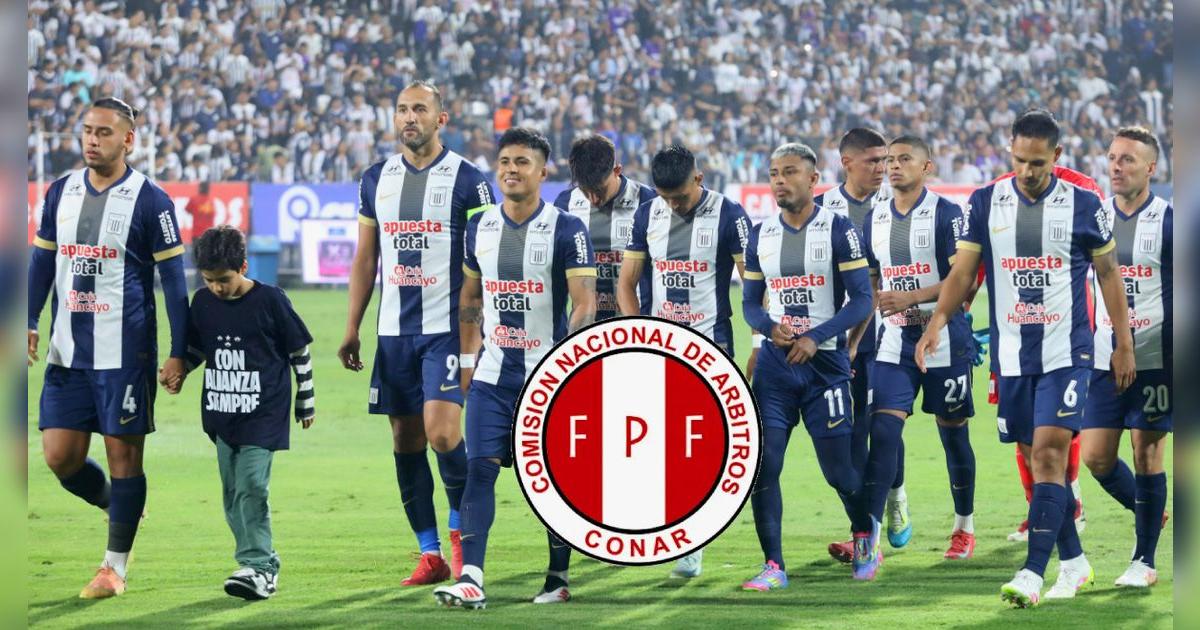 Revelan que CONAR admitiría error arbitral contra Alianza y habría fuerte medida para Bruno Pérez