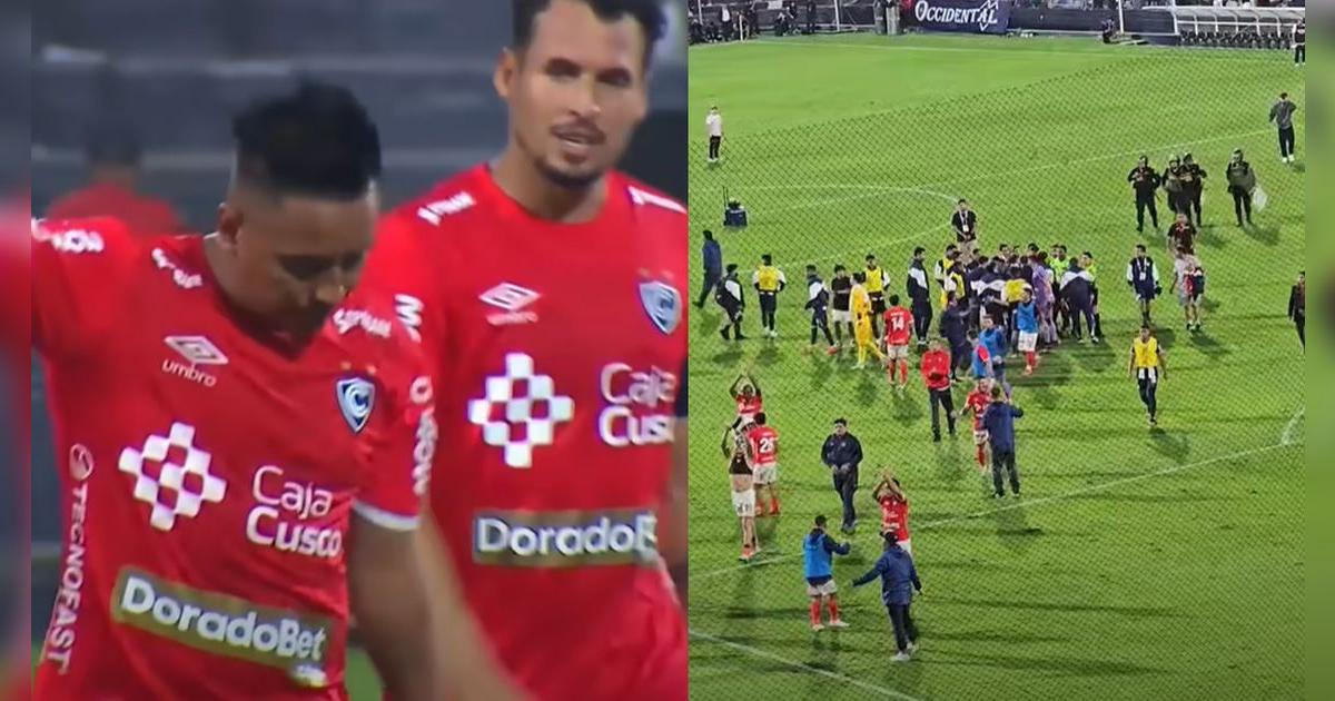 Cueva abandonó entrevista en vivo tras intento de agresión de hinchas en Matute: 