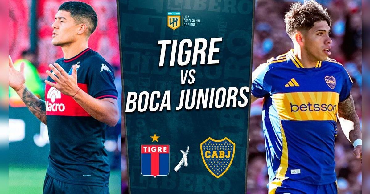 Boca Juniors vs Tigre EN VIVO GRATIS: hora, TV y dónde ver partido online