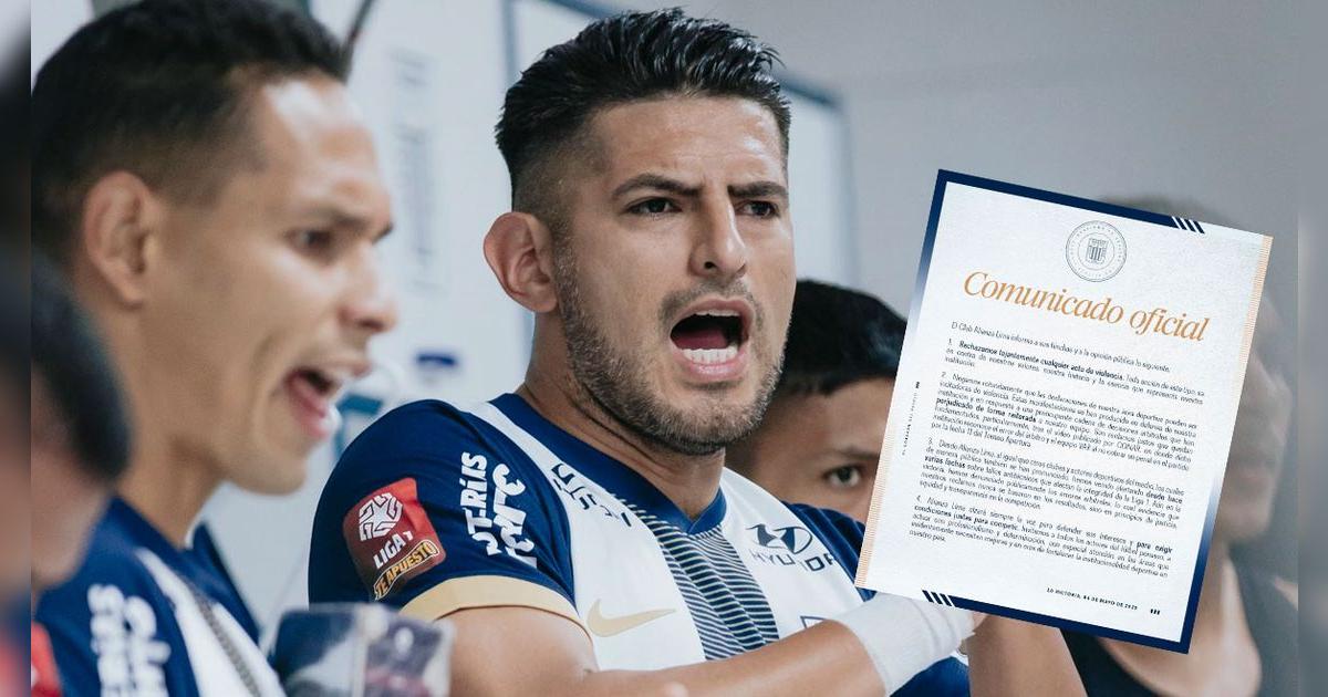 Alianza Lima niega que las declaraciones de su área deportiva inciten a la violencia