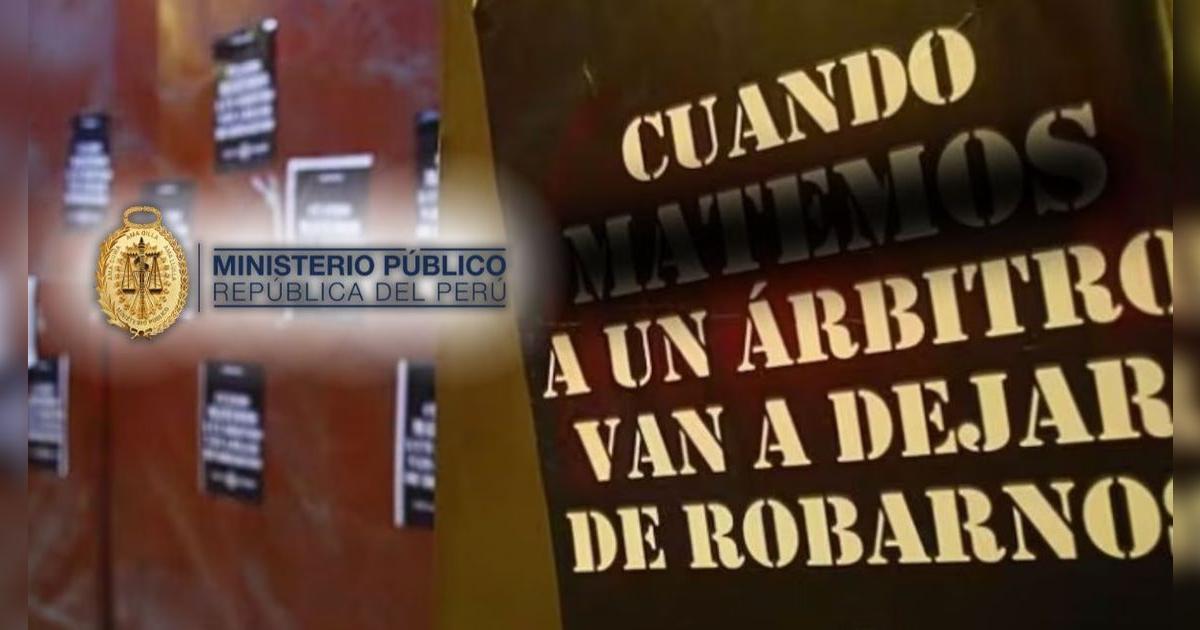 Fiscalía inició investigación por amenazas a árbitros de Liga 1 tras duelo Alianza vs Cienciano