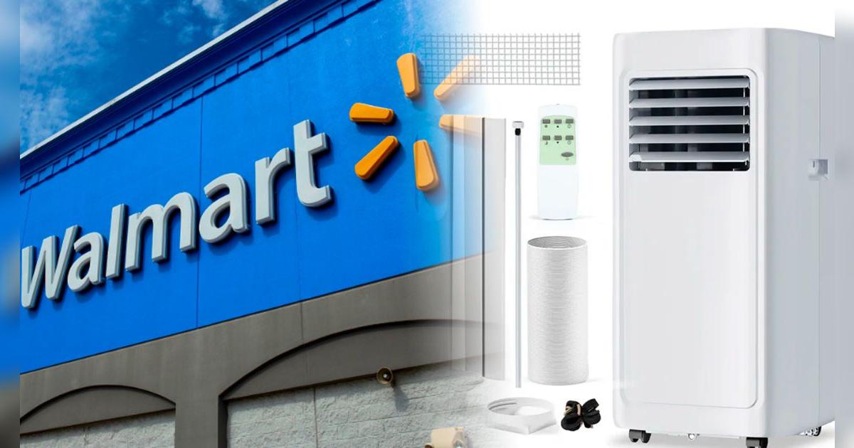 Walmart ofrece aire acondicionado portátil que imita a la marca Daikin, a precio de INFARTO