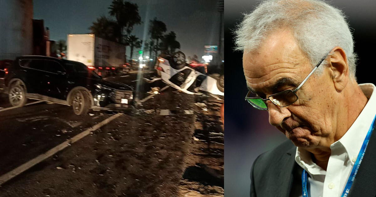 Jorge Fossati sufrió un accidente de tránsito cuando salió de Campo Mar