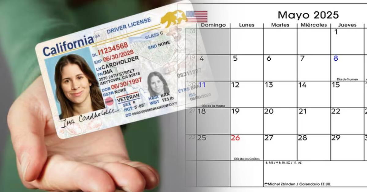 ¡Cada vez más cerca! Esta es la FECHA LÍMITE para OBTENER la identificación real en Estados Unidos