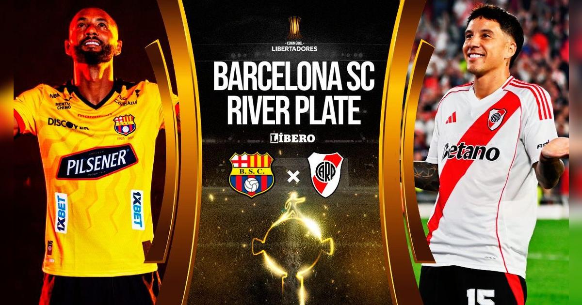Barcelona SC vs River Plate EN VIVO por Copa Libertadores: cuándo juegan, hora y dónde ver en TV