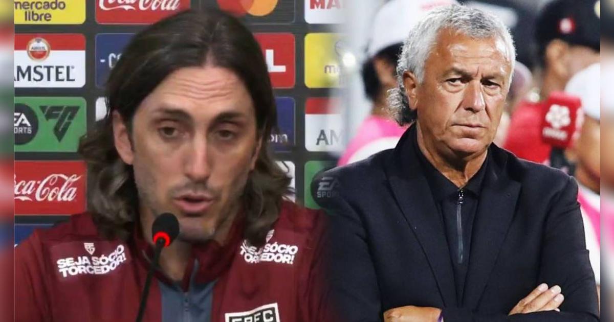 Luis Zubeldía, DT de Sao Paulo, sorprendió con firme calificativo sobre Gorosito: 