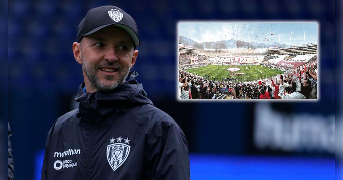 DT de Independiente del Valle sorprendió al referirse al Estadio Monumental: 