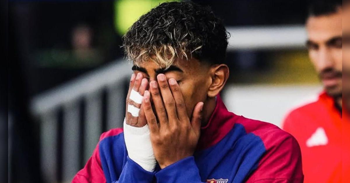 Yamal dejó duro mensaje tras quedar fuera de la Champions con Barcelona: 
