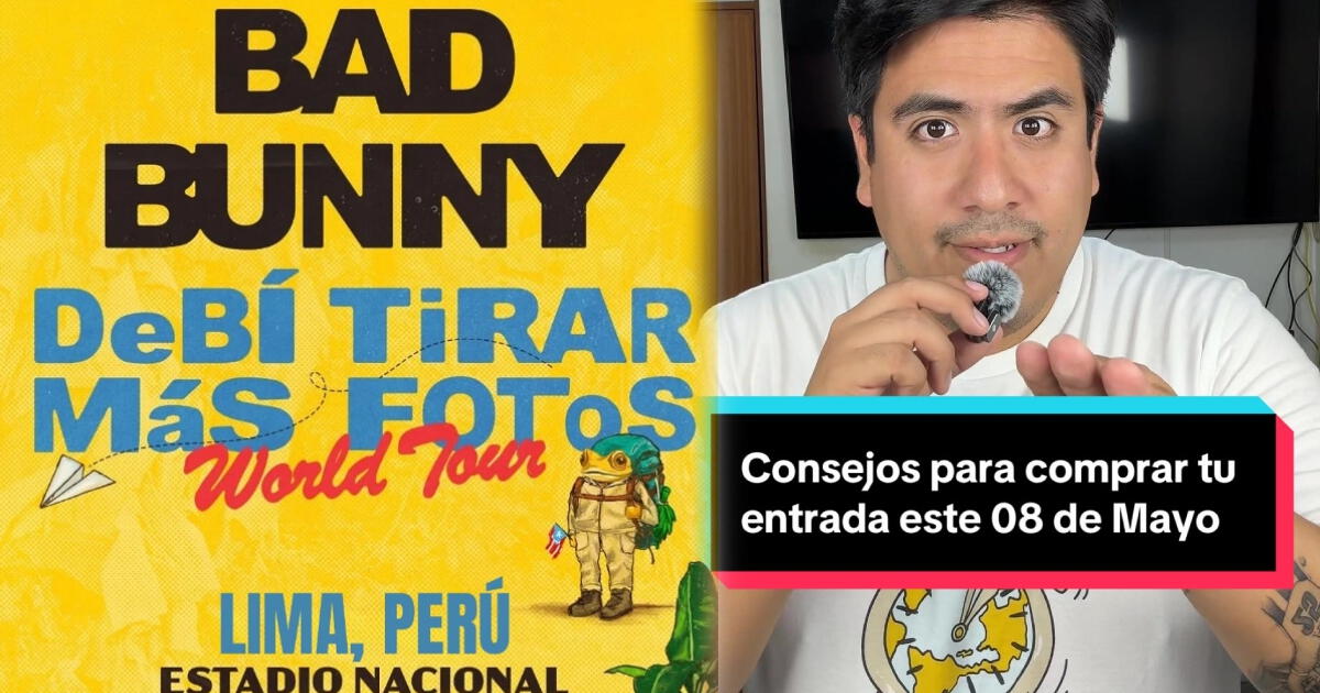 Se reveló TRUCO REAL para asegurar entradas para concierto de Bad Bunny: 