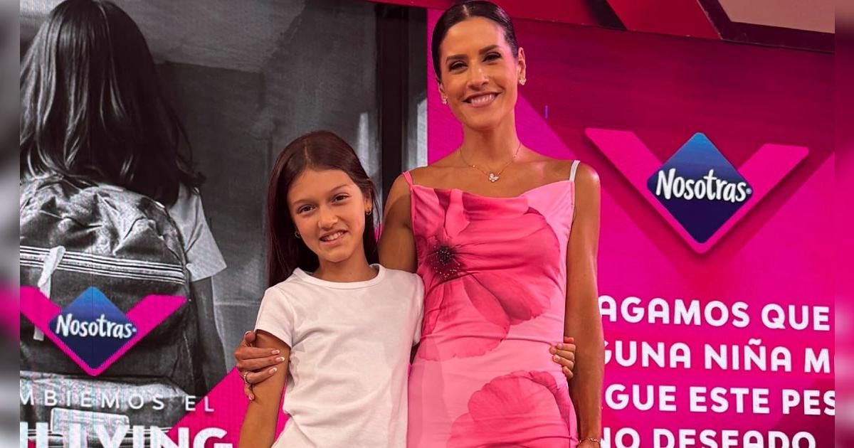 Hija de María Pía Copello impacta en vivo con un mensaje sobre el bullying menstrual en colegios