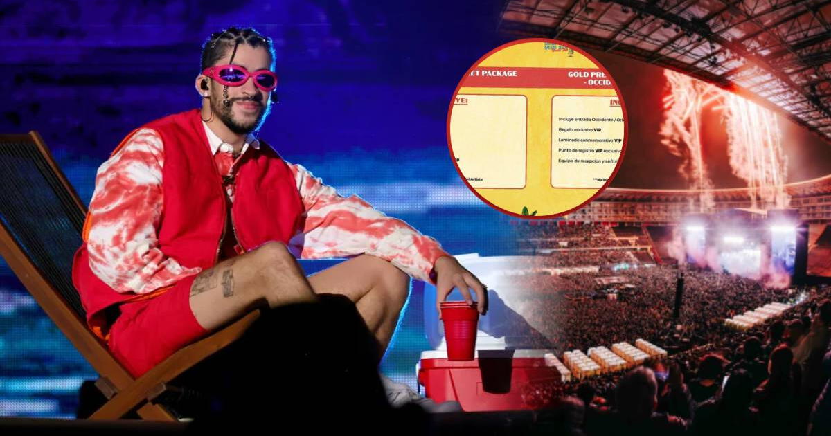 Bad Bunny en Lima: estos son los PAQUETES VIP de casi 5,000 soles que podrán comprar los fans