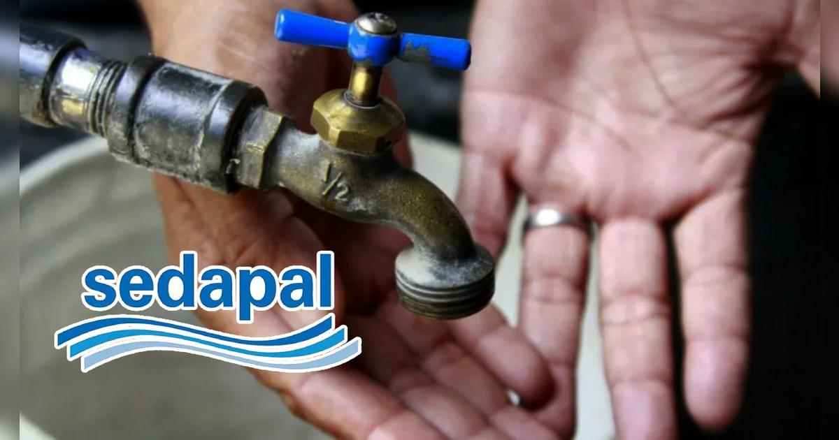 Lima estará sin agua por horas: Sedapal CONFIRMÓ corte de agua en 2 distritos este fin de semana