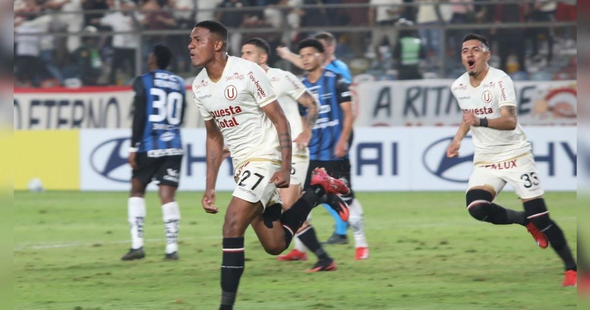 José Carabalí no perdonó y anotó el empate de Universitario sobre Independiente del Valle