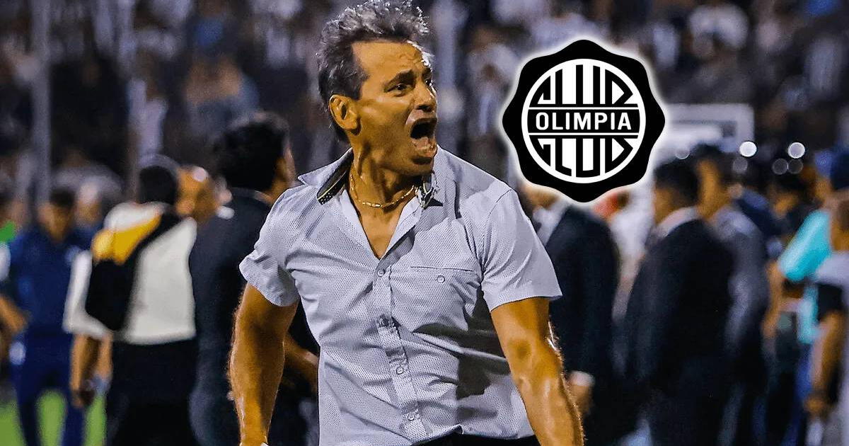 Fabián Bustos estalló en pleno partido de Olimpia y va último en la Libertadores 