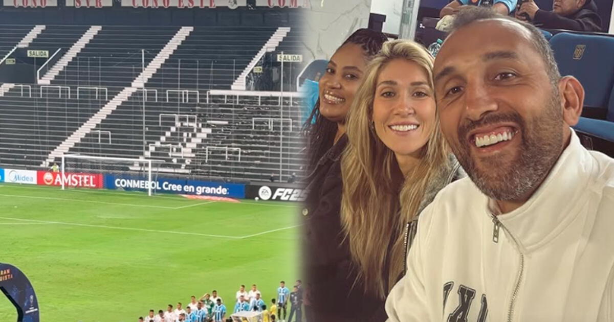 Esposa de Hernán Barcos, Giuli Cunha, alienta a rival directo de club peruano en la Copa