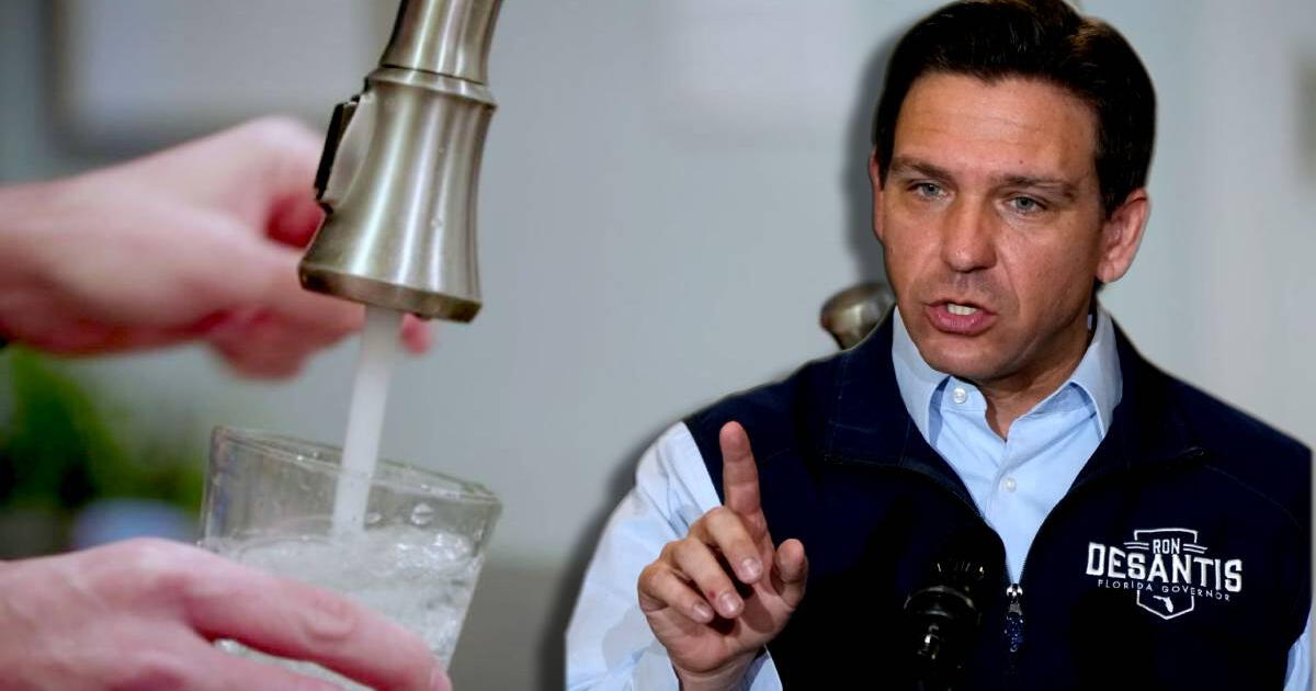 Ron DeSantis apoya estos proyectos de ley para proteger a floridanos de la manipulación no autorizada del agua pública