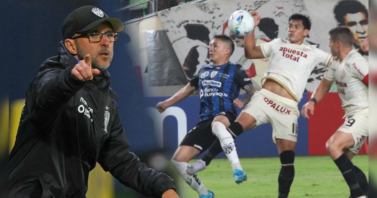 DT de Independiente del Valle dejó polémica frase sobre la ‘U’: “No sufrimos tanto como esperé”