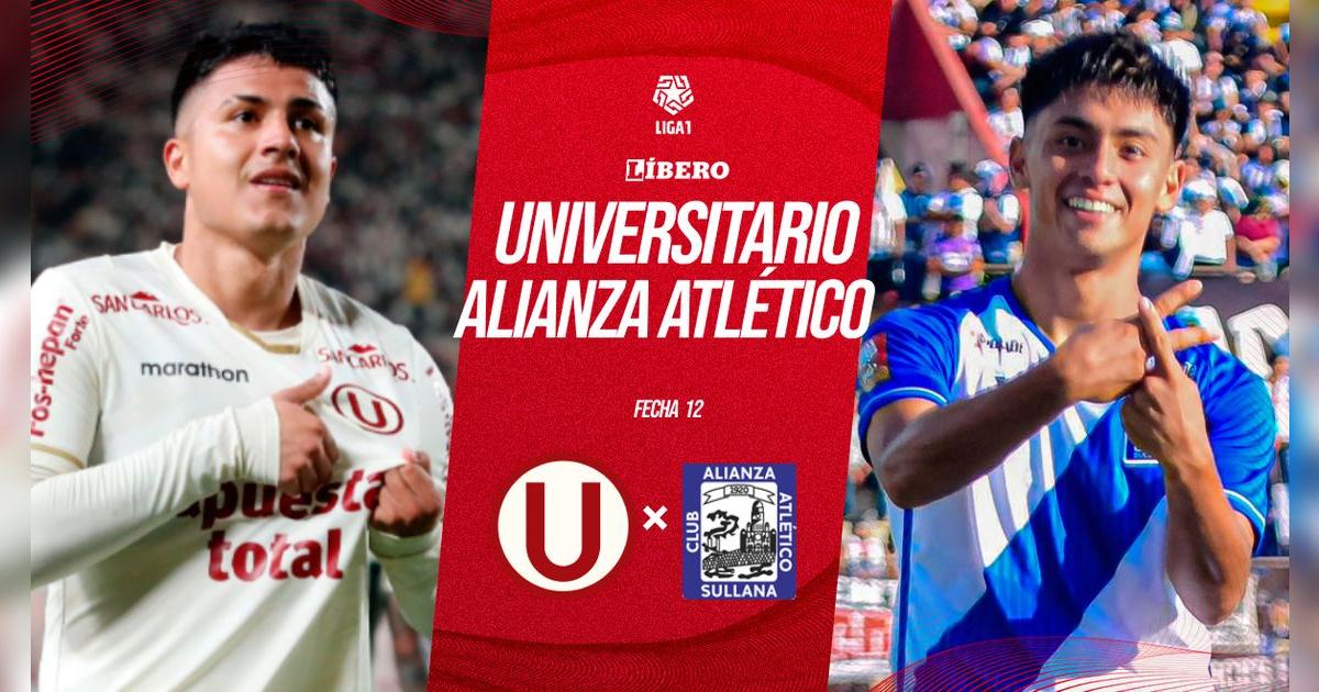 Universitario vs Alianza Atlético EN VIVO por Liga 1: cuándo juega, hora y dónde ver partido