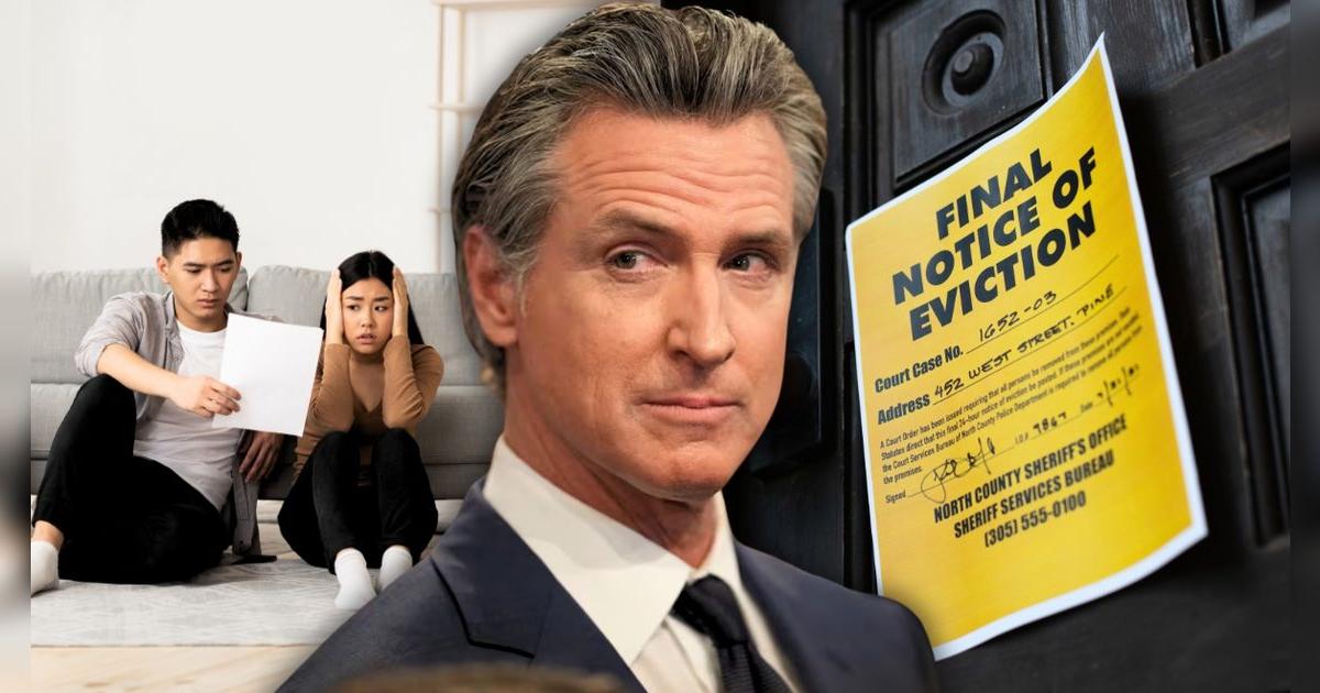 Gavin Newsom firma ley en California que permite a los inquilinos contar con más tiempo antes de ser desalojados