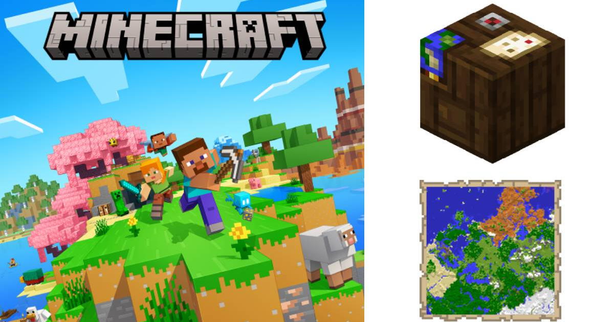 Minecraft: Cómo hacer MAPAS con la mesa de CARTOGRAFÍA - GUÍA completa