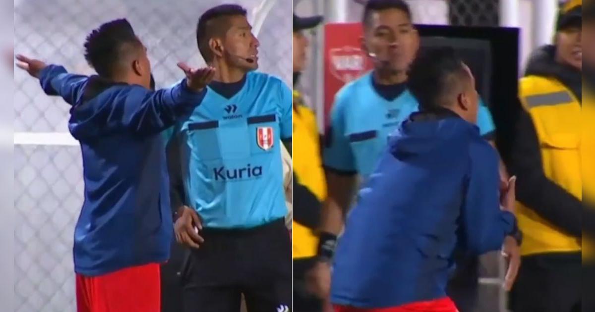 ¡Furioso! Christian Cueva estalló por arbitraje tras penal contra Cienciano sobre el final