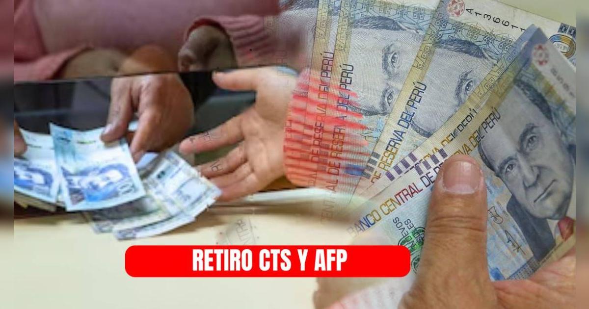 Retiro CTS y AFP 2025 en Perú: últimas noticias de hoy y cómo podrás cobrar el dinero en 5 pasos