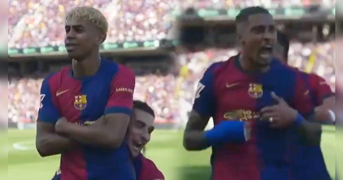 ¡Remontada! Con goles de Lamine Yamal y Raphinha, Barcelona vence 3-2 ante Real Madrid 