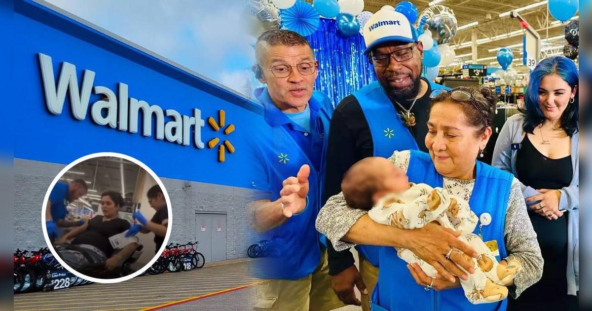 Sorpresa en Walmart: mamá da a luz en pleno supermercado y recibe baby shower inesperado