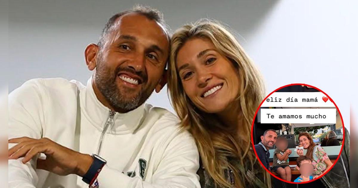 Hernán Barcos le dedica emotivas palabras a su esposa Giuli Cunha por el Día de la Madre