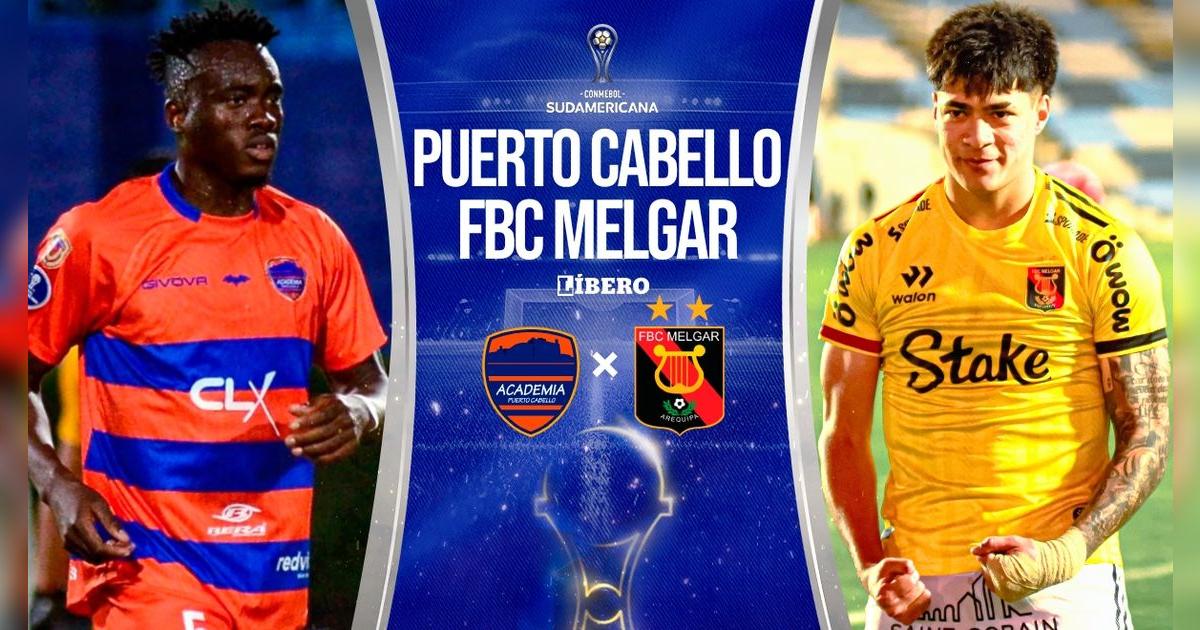 Melgar vs. Academia Puerto Cabello EN VIVO por Copa Sudamericana: pronósticos, horarios y canales